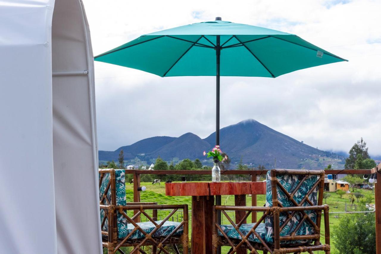 Glamping Claro De Luna Guatavita Exterior photo