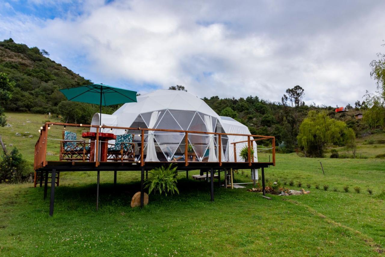 Glamping Claro De Luna Guatavita Exterior photo