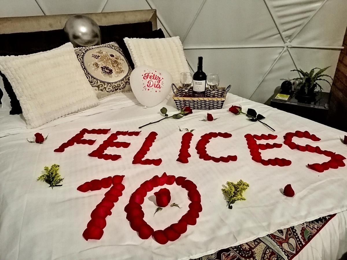 Glamping Claro De Luna Guatavita Exterior photo
