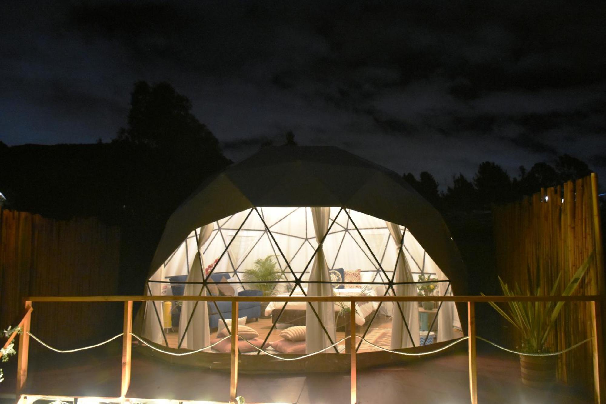 Glamping Claro De Luna Guatavita Exterior photo