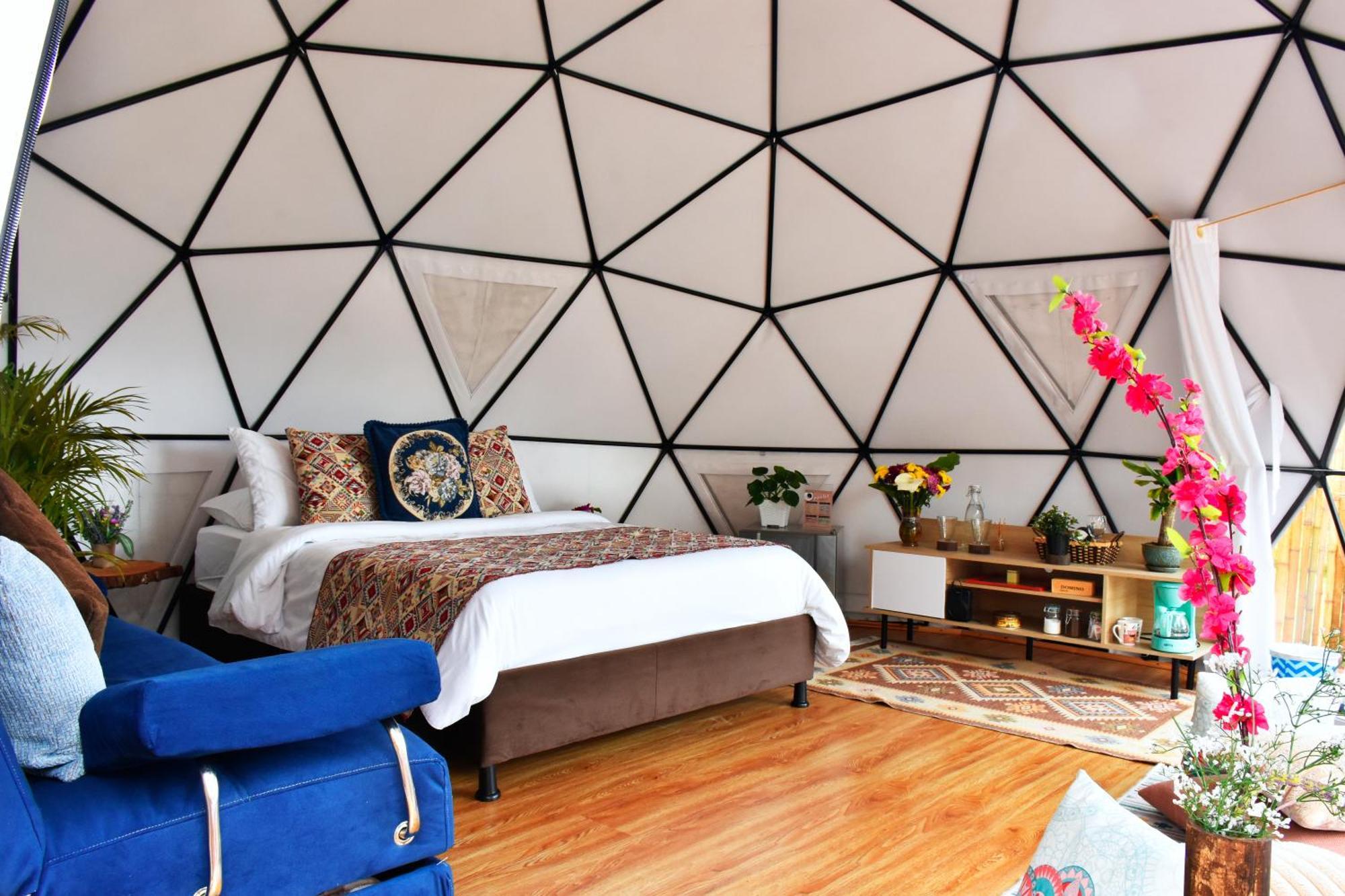 Glamping Claro De Luna Guatavita Exterior photo